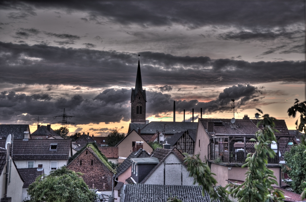 Großkrotzenburg in HDR