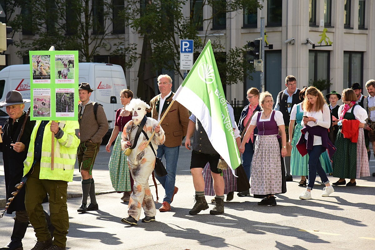 Großkundgebung „Ausgebimmelt? – Gemeinsam für den Schutz der Weidetiere“  02.10.2021