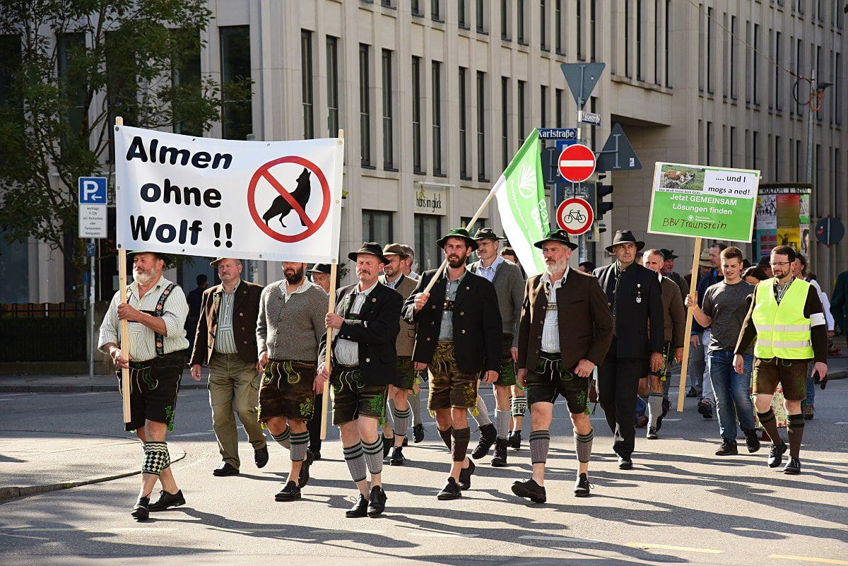 Großkundgebung „Ausgebimmelt? – Gemeinsam für den Schutz der Weidetiere“ München 02.10.2021