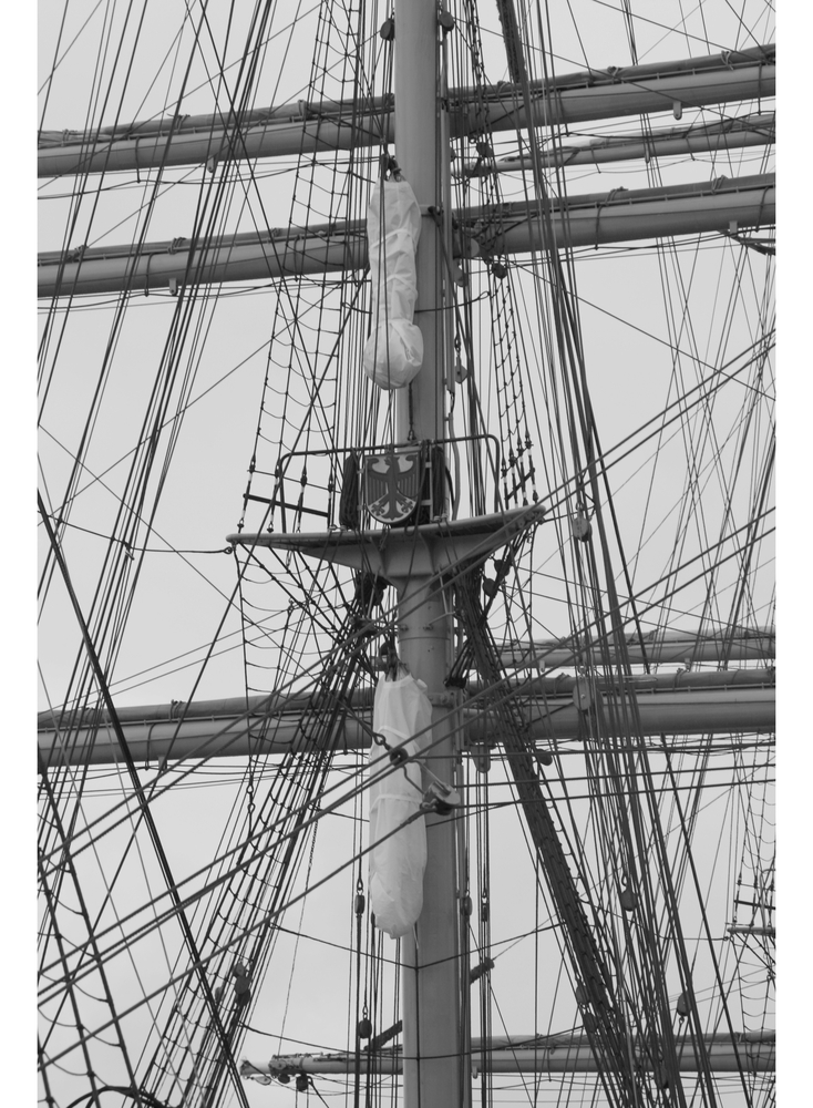 Großmast der Gorch Fock