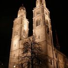 Grossmünster bei Nacht