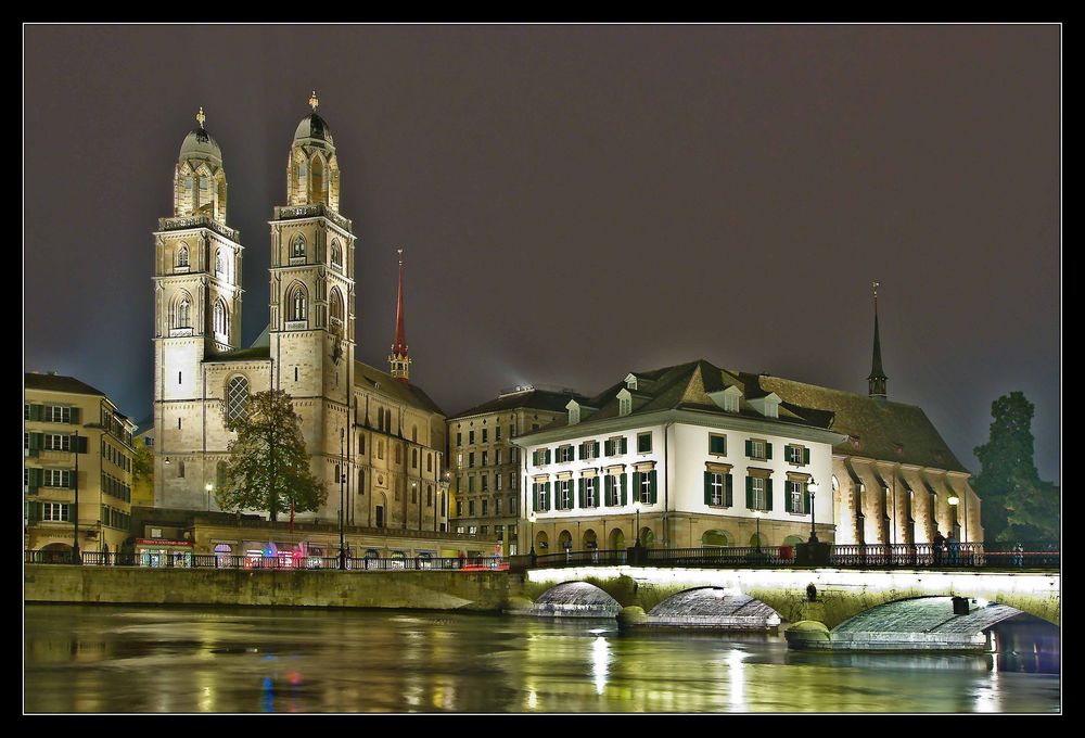 Grossmünster by Night