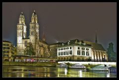 Grossmünster by Night