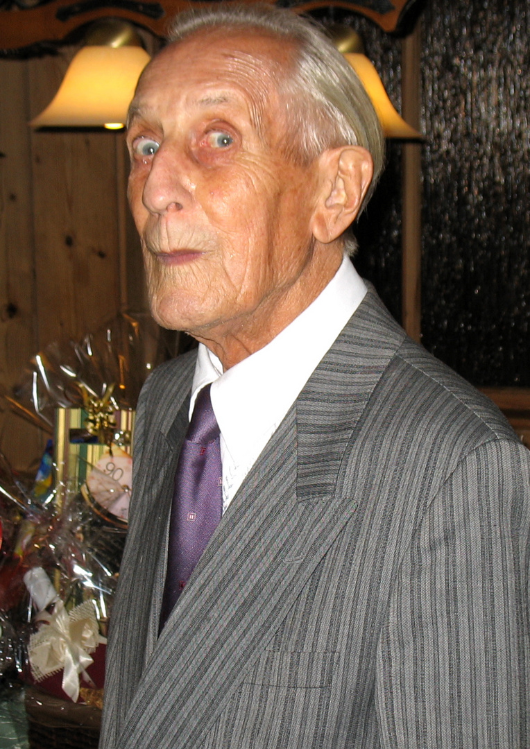 Großonkel Alfons - 90. Geburtstag