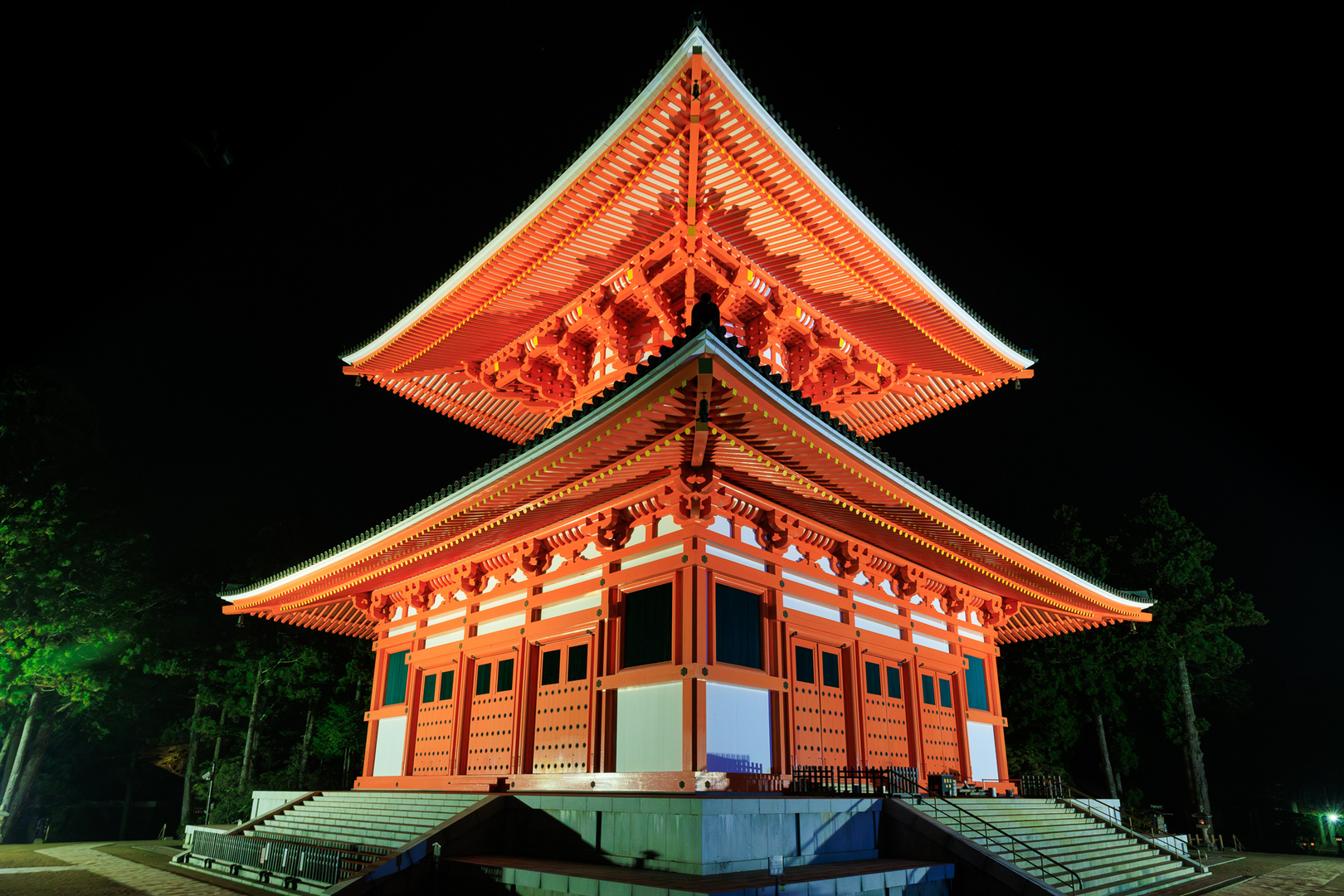 Großpagode bei Nacht