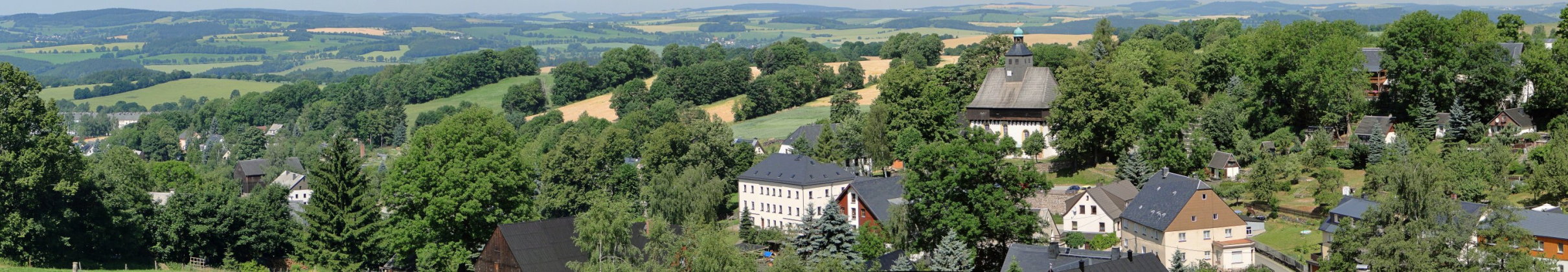 Großrückerswalde mit Wehrkirche