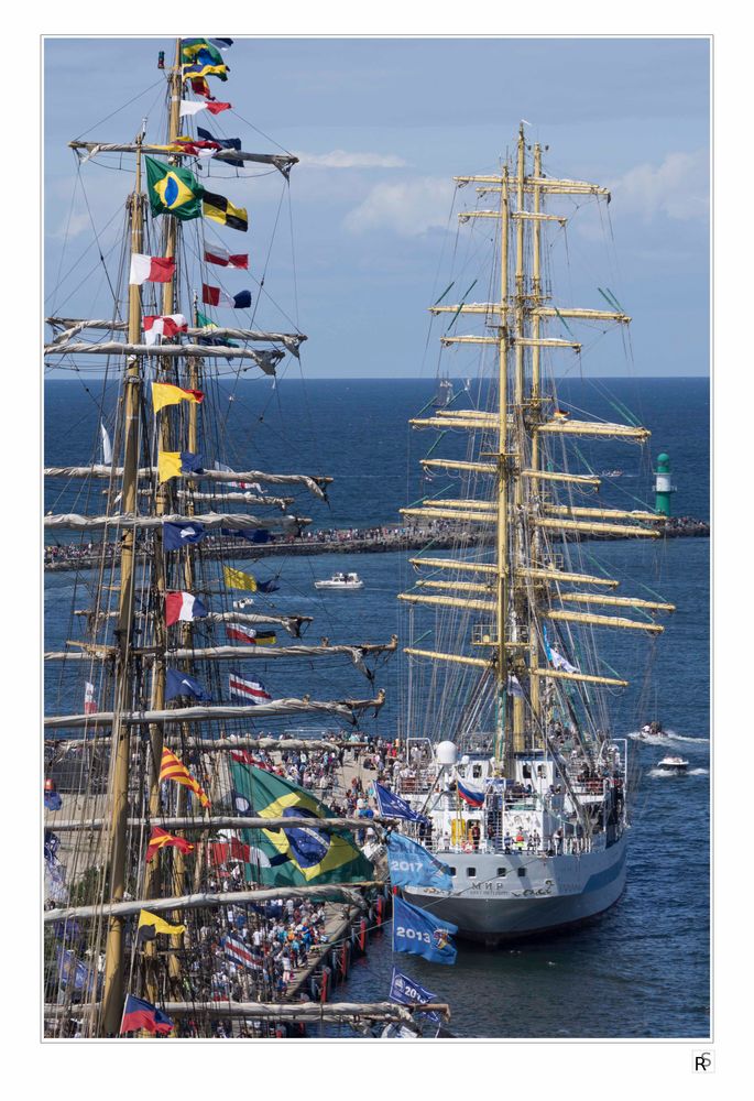 Großsegler - HANSE SAIL 2017