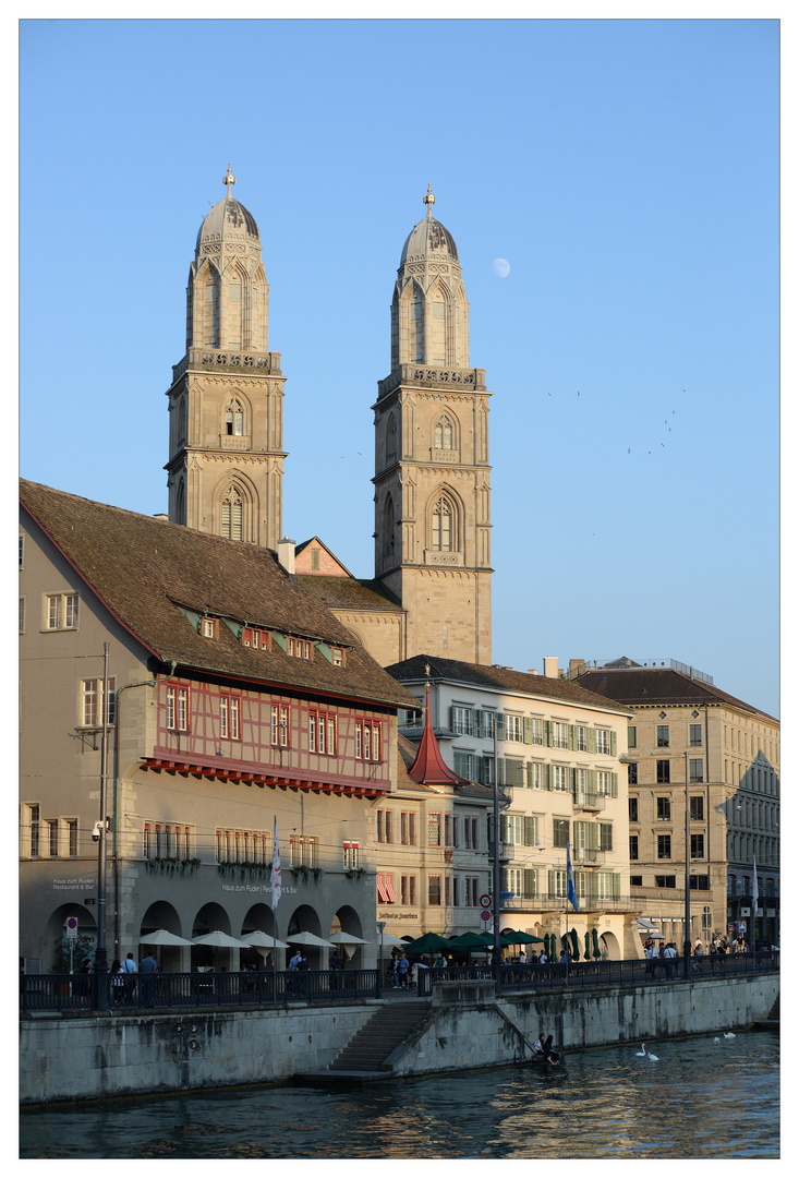Grosssmünster in Zürich.