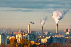 Großstadt am Morgen 