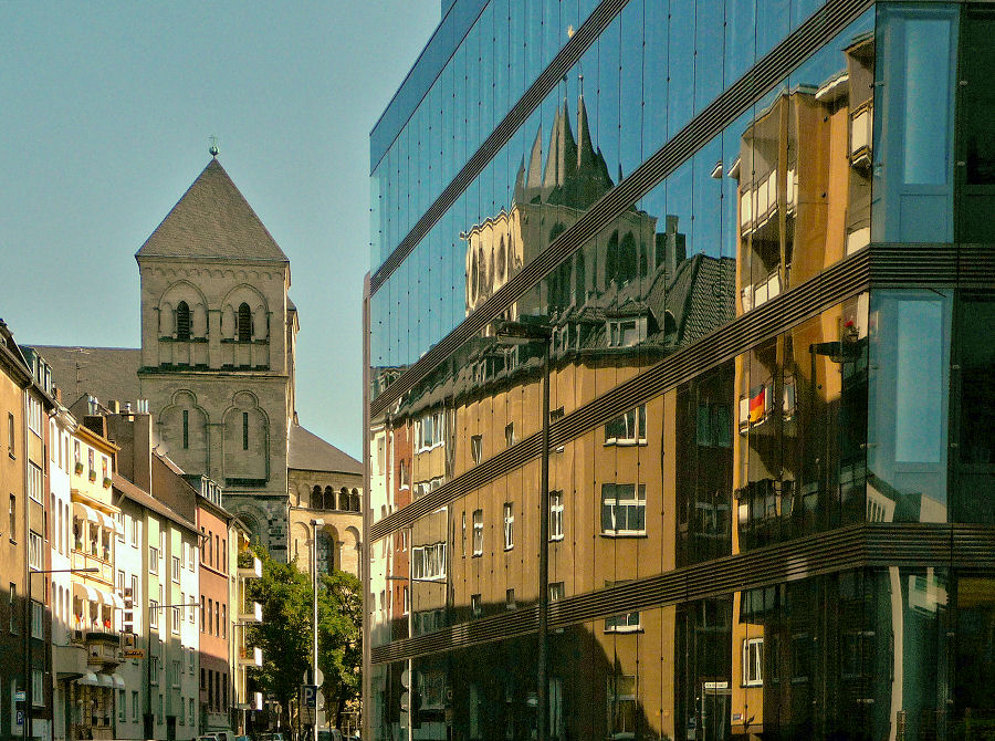 Großstadt im Spiegel