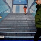 GroßStadt: Laufen: Treppen und durch's Bild