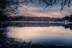 Großteich_Freiberg_sunset