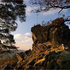 Großvaterfelsen in der Abendsonne