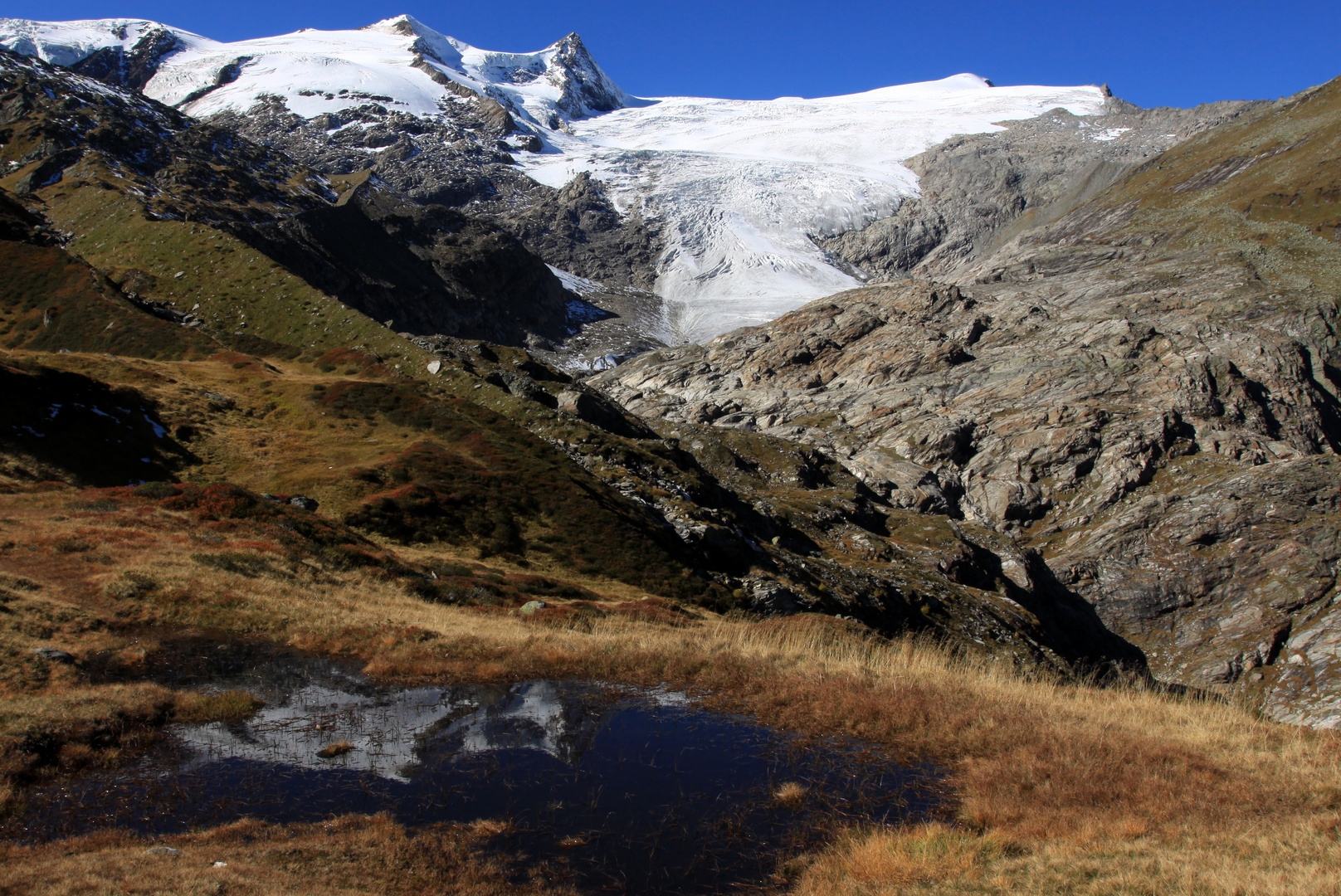 Großvenediger im Herbst