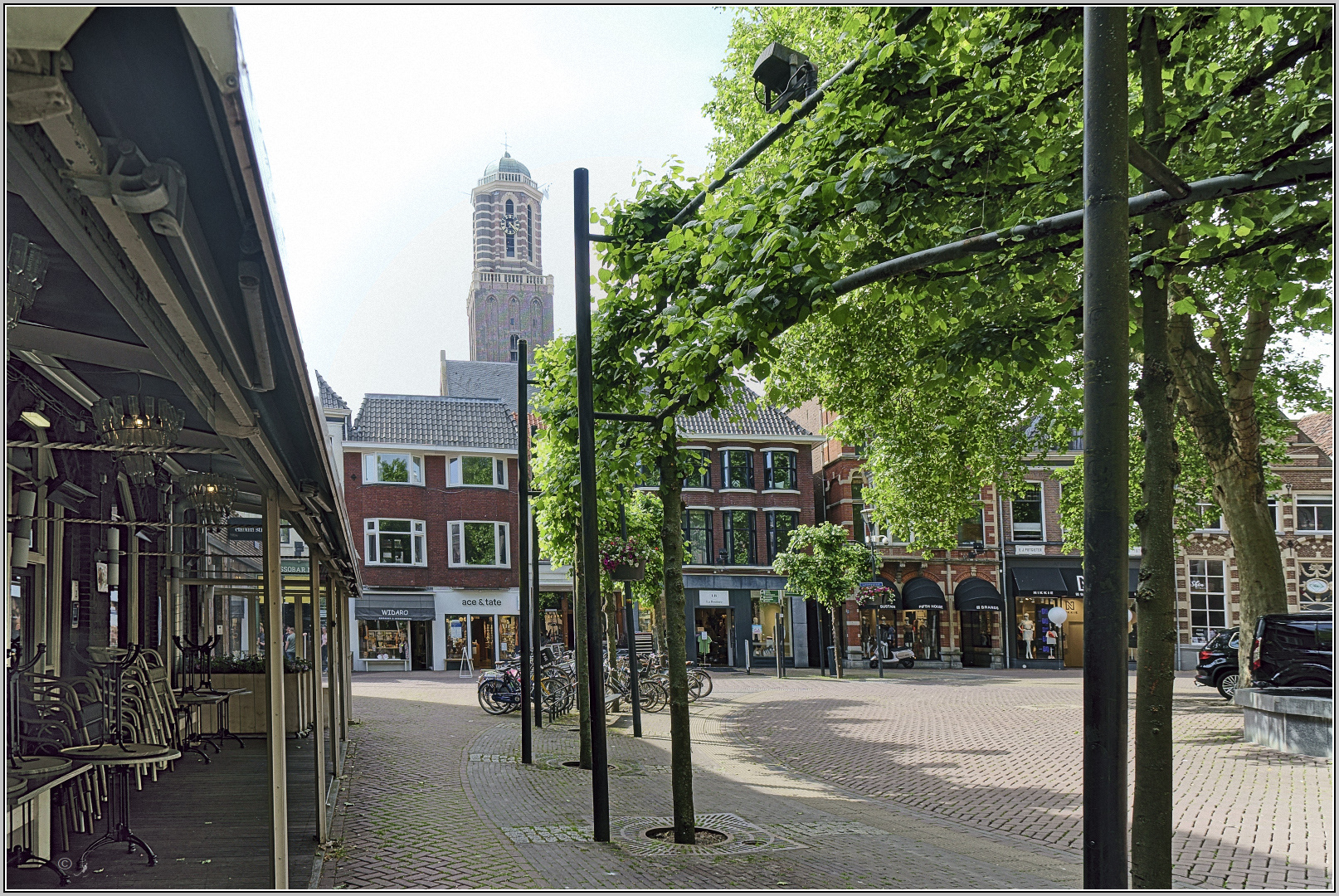 Grote Kerkplein in Zwolle...