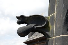 Groteske an der Turmspitze im Dom zu Meißen