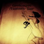 Grotesque Absinth-Bar in Aachen 