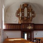 Grothian-Orgel von 1694 in der Pilsumer Kreuzkirche (Krummhörn, Ostfriesland)