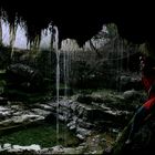 Grotta del Gorgo Santo Inferiore - Ingresso con percolazione - Val d'Astico