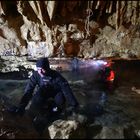 GROTTA DEL GORGO SANTO SUPERIORE - DIMOSTRAZIONE SPELEOSUB