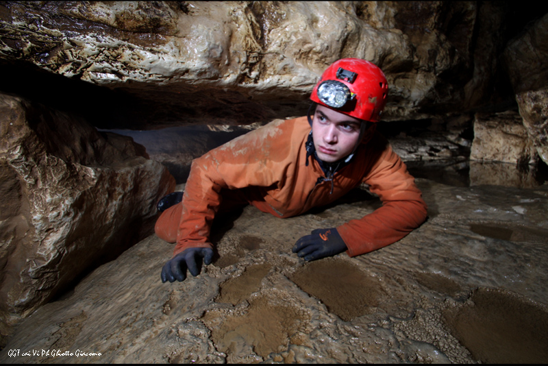 Grotta del Gorgo Santo Superiore - Passaggio 1