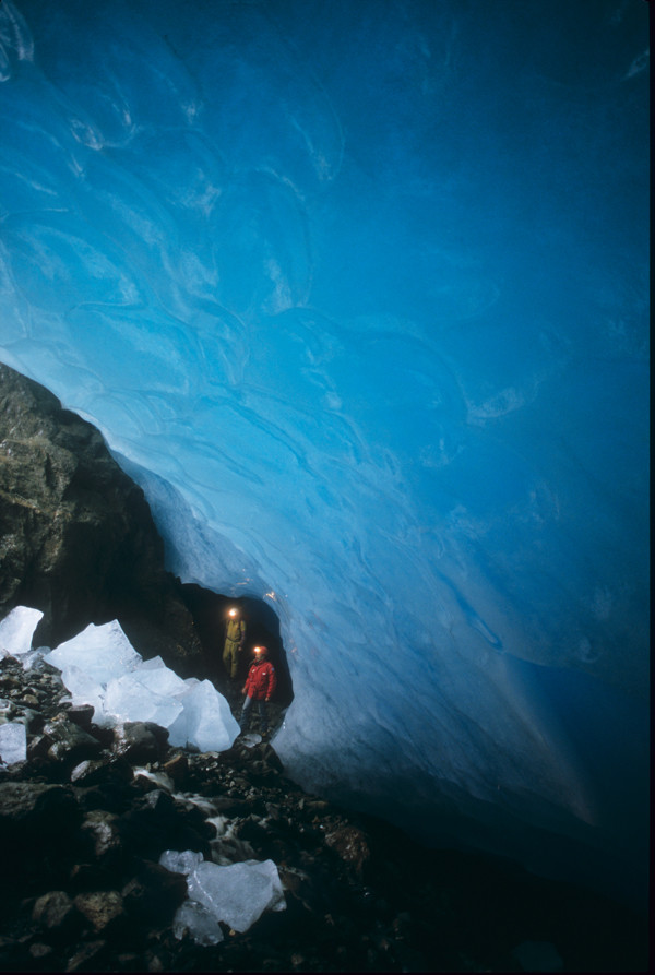 Grotta di contatto 4 - Ghiacciaio dei forni - (so)