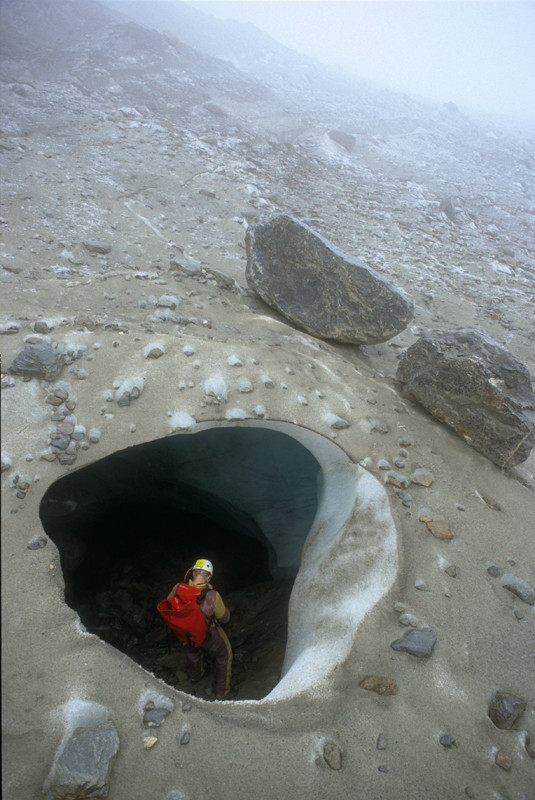 Grotta di contatto 5 - Ghiacciaio dei forni - (so)