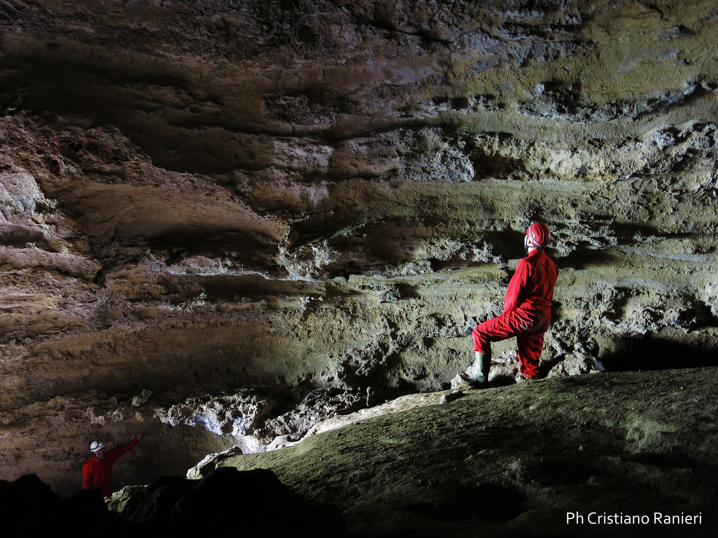 Grotta Pinta. Travertini