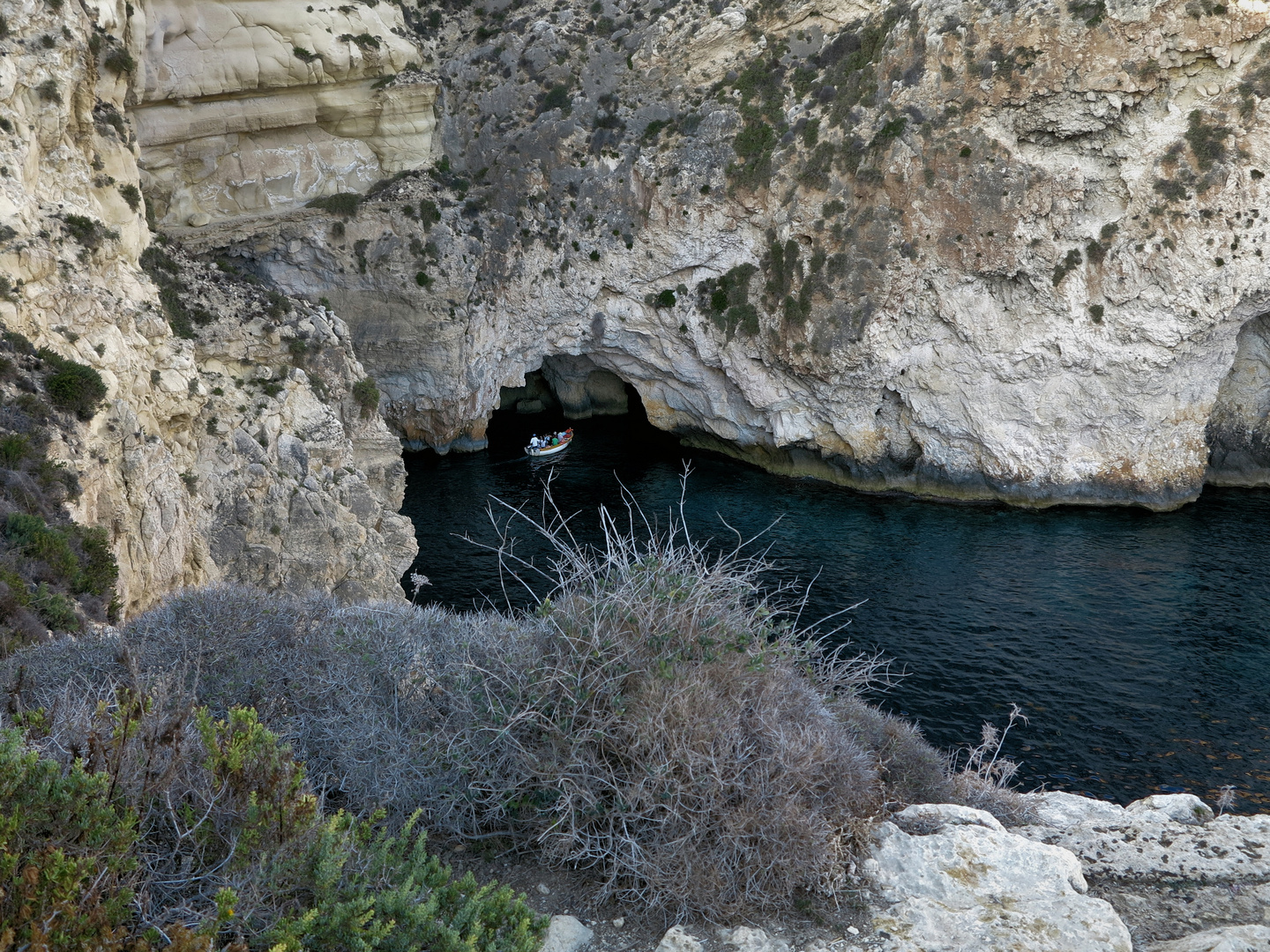 Grotte bei den Dingli Cliffs (Malta)