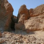 Grotte hinter dem Tal der Königinnen – war auch ein Ort der persönlichen Andacht.