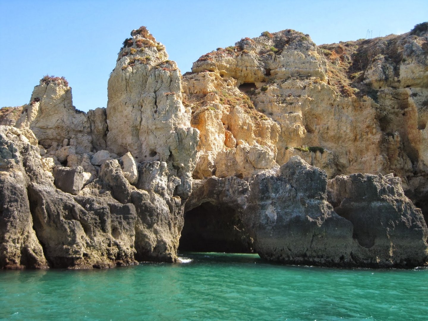 Grotten vor Lagos (Algarve)