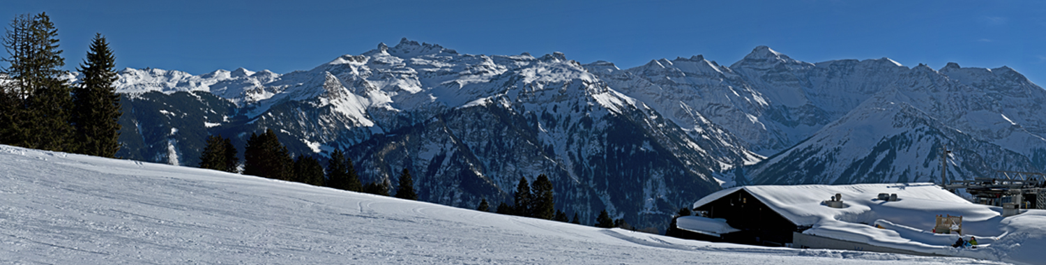 Grotzenbüel oberhalb Braunwald Kanton Glarus