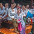 Group photo of temple goers