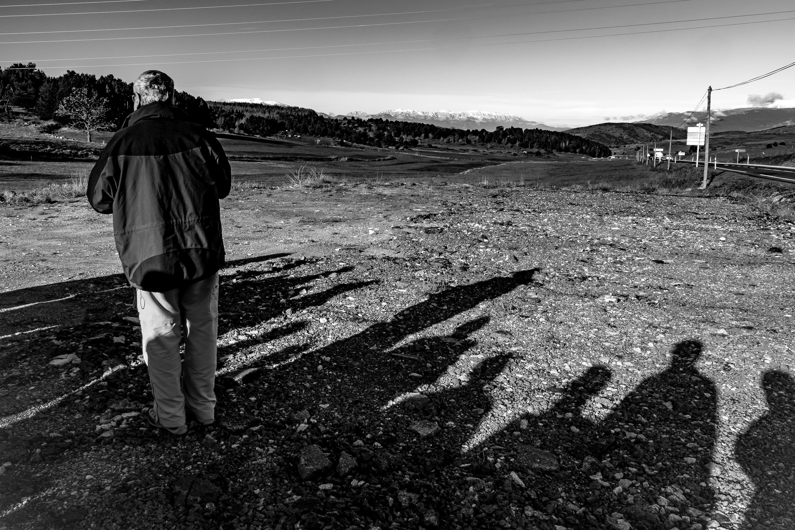 Group Therapy... :-) Tour group in the Pyrenees