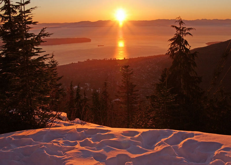 Grouse Mountain Sunset