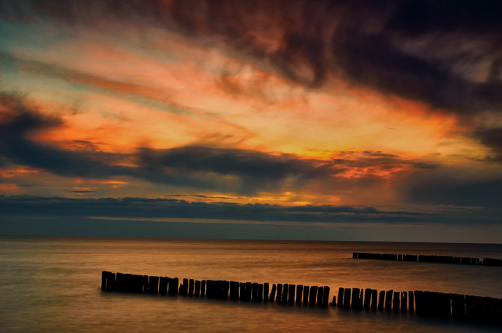 Groynes before Dranske