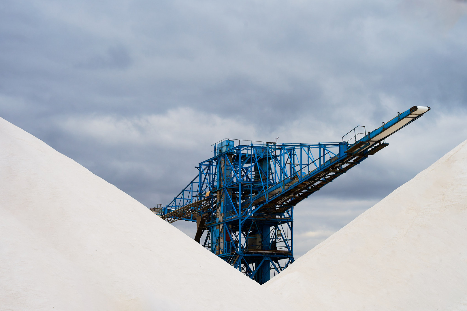 Grua de las Salinas de Santa Pola