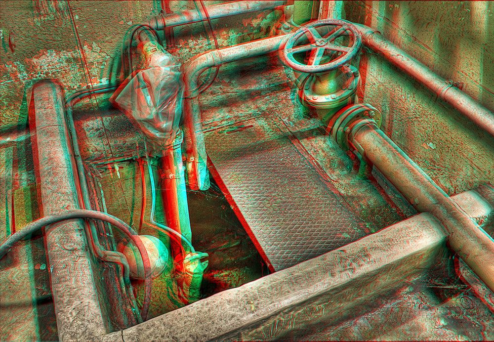 Grube HDR anaglyph