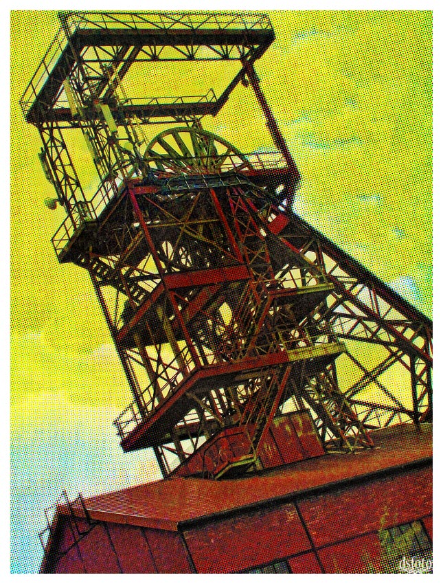 Grube Luisenthal Foto & Bild bearbeitungs techniken, digitale