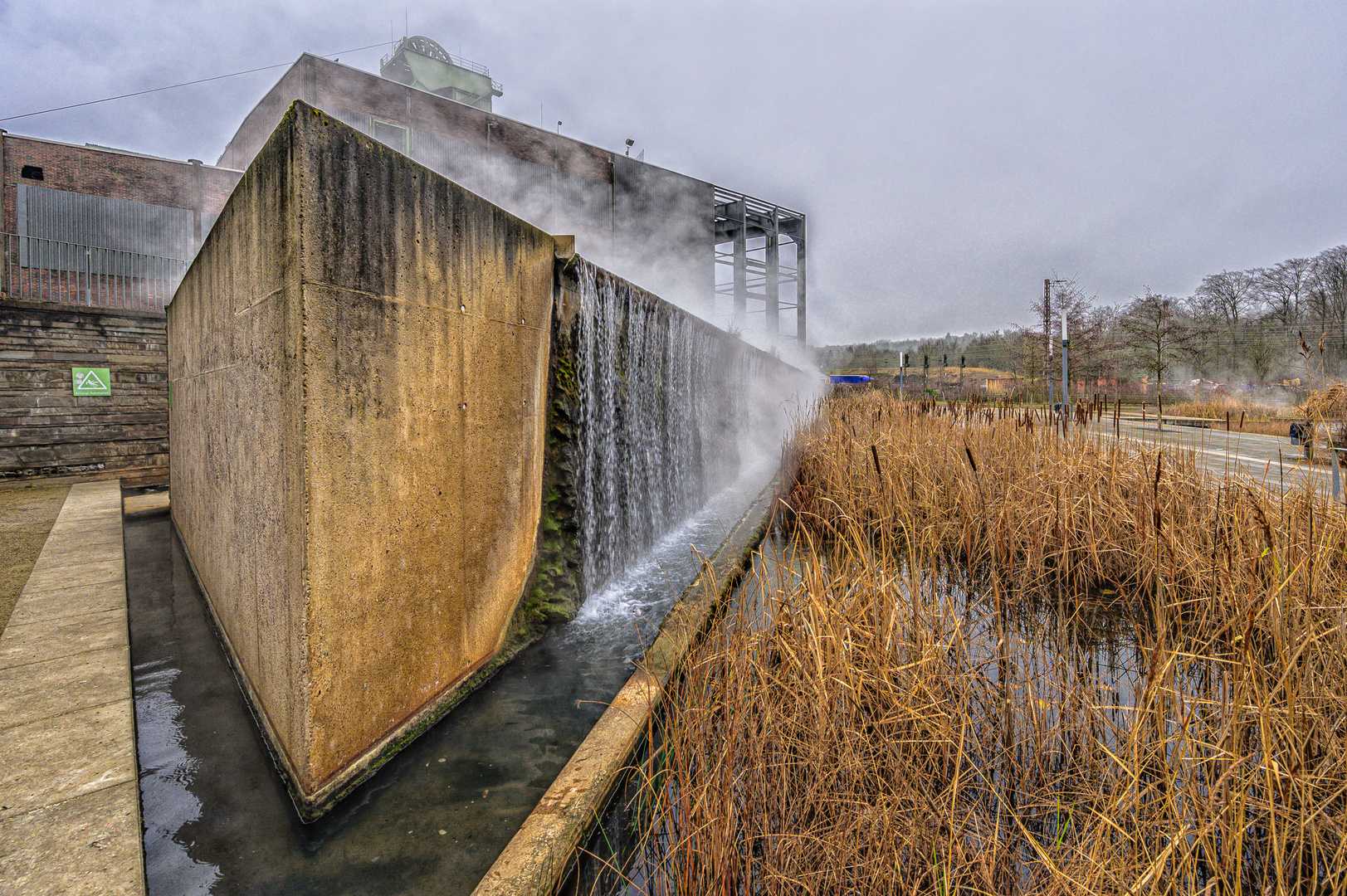 Grube Reden Wassergarten und Becken