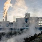 Grube unter Dampf in den Wassergärten Landsweiler-Reden