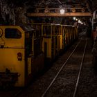 Grubenbahn im Markus-Röhling-Stolln