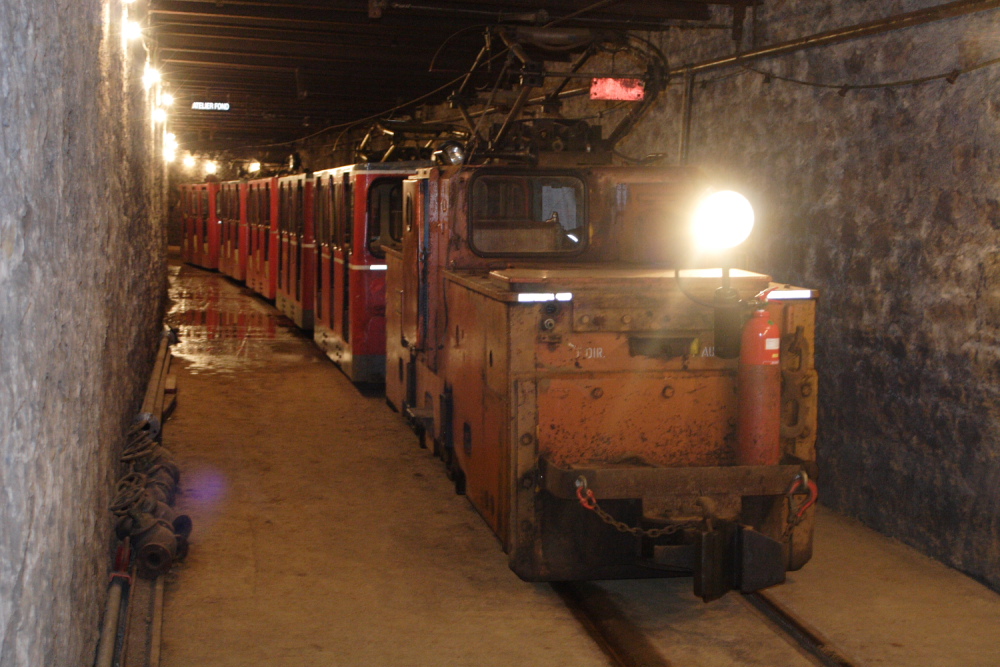 Grubenbahn in Luxemburg