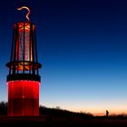 Grubenlampe oben auf