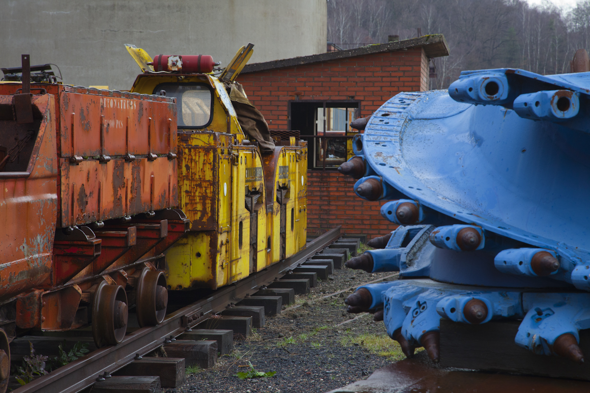 Grubenlok im Museum Carreau Wendel