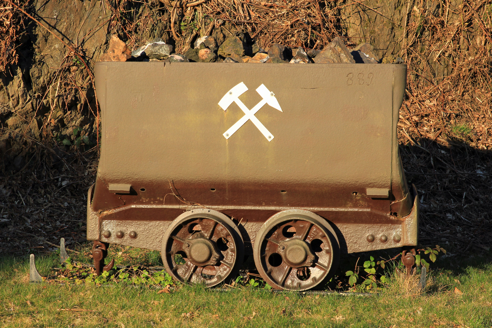 Grubenwagen von Grube Hellmannskaute 