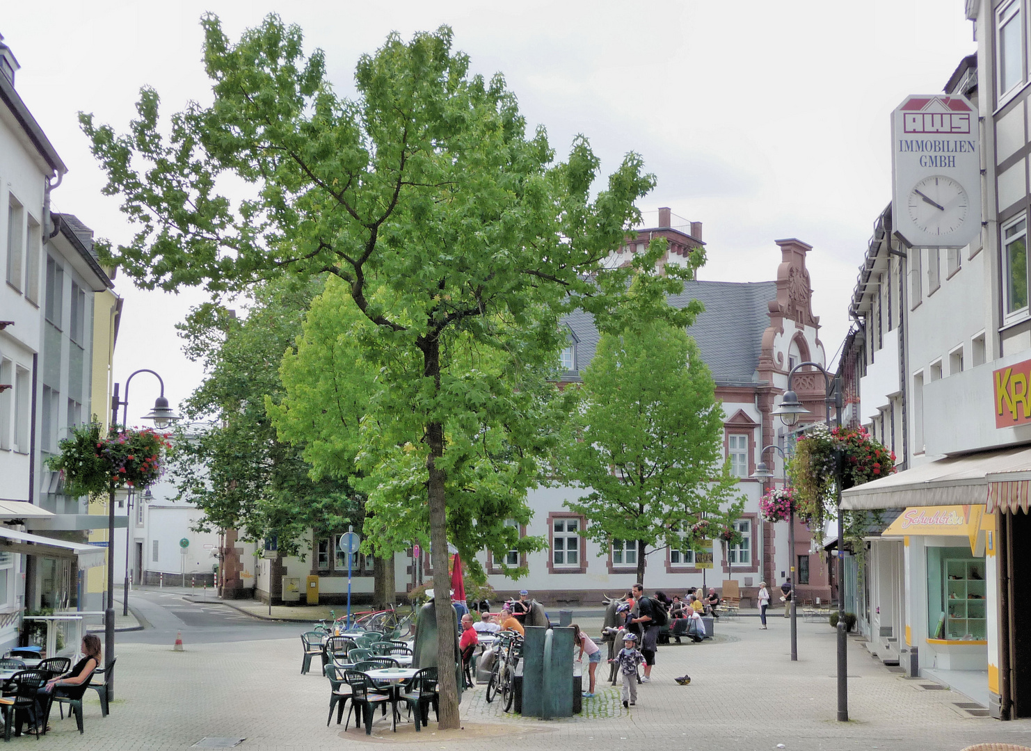 Grün belebt das Stadtbild