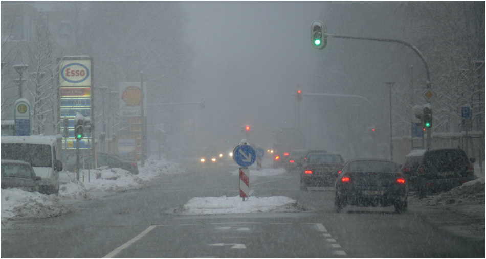 Grün für den Winter = Rot für den Verkehr ?