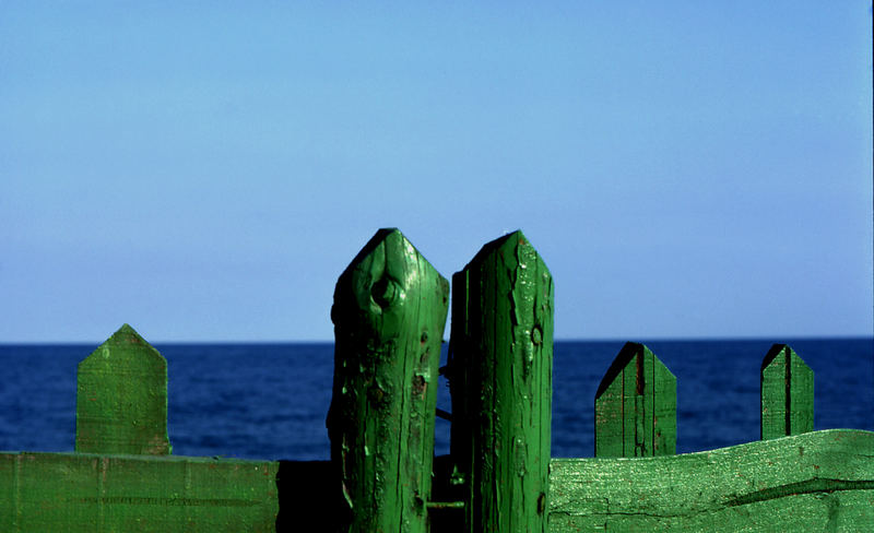 Grün ist die Hoffnung, blau ist das Meer