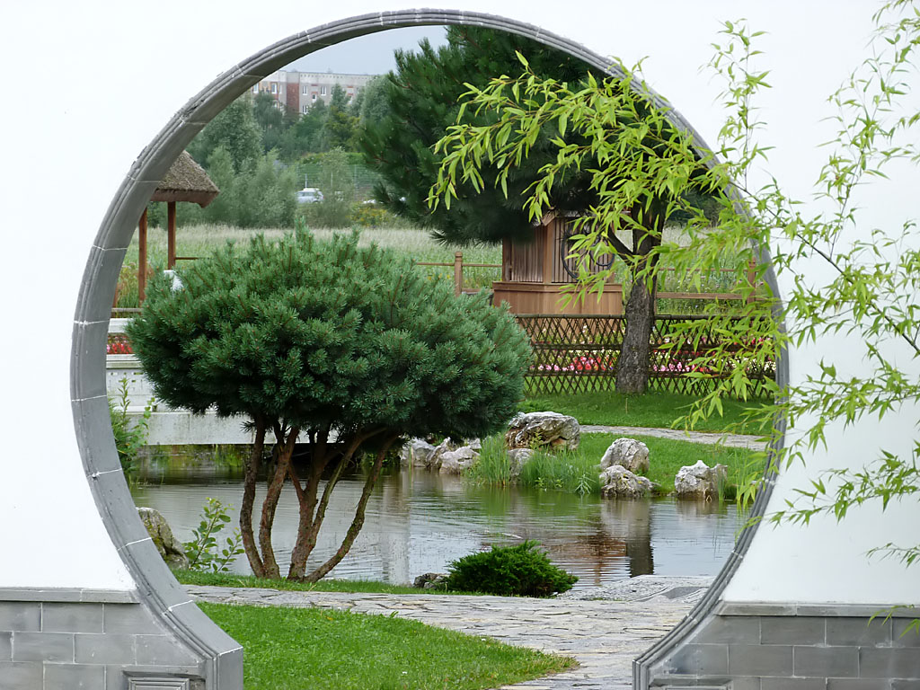 Grün: Japanischer Garten im IGA Park Rostock